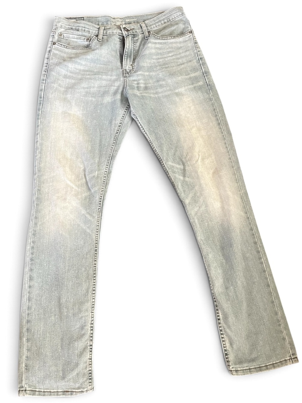Signature Men's Straight Jeans - Light Blue Wash